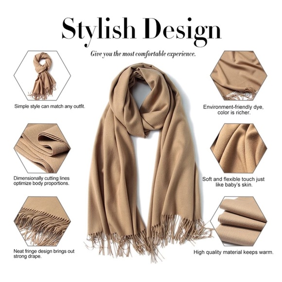 Tan Scarf - Picture 7 of 13